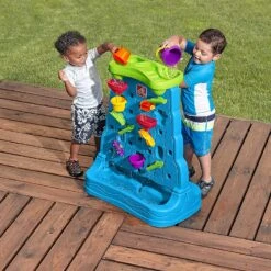 Step2 Waterfall Discovery Wall | Double-Sided Outdoor Water Play Set With 13-Pc Water Accessory Set, Multicolor, Basic -Step2 117 3