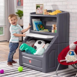 Step2 Lift & Hide Toddler Bookcase Storage Chest Gray 19 Step2 Lift & Hide Toddler Bookcase Storage Chest Gray -Step2 1c6ab4db fb37 465f aa4b 3123613a617e.cfea3fcab842fe11b178512f55622ca9