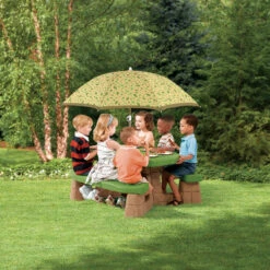 Step2 Naturally Playful Kids Picnic Table With 60-inch Umbrella 5 Step2 Naturally Playful Kids Picnic Table With 60-inch Umbrella -Step2 201004ee bff8 4110 949a 13ebb04bf3ad 1.3616bb7a5a53859a953d518733f46700