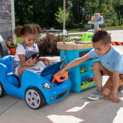 Step2 Stop & Go Market Toddler Blue Kids Plastic Playset With Umbrella -Step2 3c7bbe90 2839 460b 8ea1 6ad56805d792.71931cdf35291be82875b86d7bd4e30d