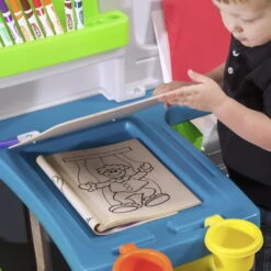 Step2 Great Creations Art Center Desk With Easel, Multi -Step2 44a78305 49f4 4128 b636 099a714fa721.a506d15bcdb5fc4a070e8abd96924111