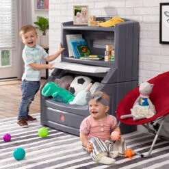 Step2 Lift & Hide Toddler Bookcase Storage Chest Gray 18 Step2 Lift & Hide Toddler Bookcase Storage Chest Gray -Step2 58f38063 fc92 4d6b 83aa c4c92494ff62.fbdab1554726352cd7409a3fd8e8e9c8
