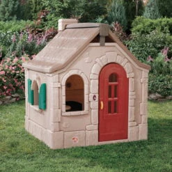 Step2 Naturally Playful Storybook Cottage Toddler Outdoor Playhouse For Kid, Brown -Step2 62a21844 e465 42d3 a281 d8daefaf194a.17718dc2c7c84263da8e42b957f9080a scaled 1