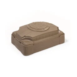 Step2 Play And Store Kids Plastic Sandbox With Cover, Brown -Step2 9686ca33 3b03 4651 a4e5 df0c5feca24b.73922afc2f33b2f881058a012a977d31 scaled 1