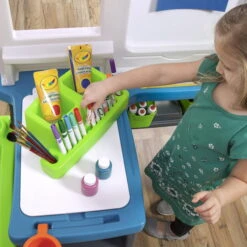Step2 Great Creations Art Center Desk With Easel, Multi -Step2 99ab2bc5 60fa 4b11 8242 372cb7ef4ad5.7e33ff8c35e0cb65e6cc2a0a92db7376