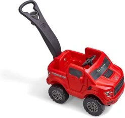 Step2 2-in-1 Ford F-150 Raptor | Kids Ride On Push Car | Red (483600) -Step2 Step2 2 in 1 Ford F 150 Raptor Kids Ride On Push Car Red 4836005