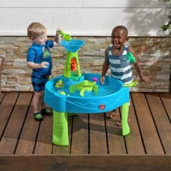 Step2 Duck Dive Kids Water Table With Water Tower & 5-Pc Accessory Set – Multicolor -Step2 Step2 Duck Dive Kids Water Table with Water Tower 5 Pc Accessory Set – Multicolor5