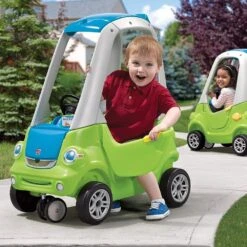 Step2 Easy Turn Coupe (Green) -Step2 Step2 Easy Turn Coupe Green Outdoor Toys Step2 Toycra 8
