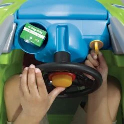 Step2 Easy Turn Coupe (Green) -Step2 Step2 Easy Turn Coupe Green Outdoor Toys Step2 Toycra 9