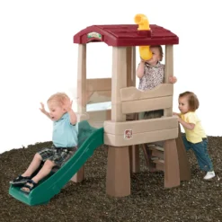 Step2 Lookout Treehouse Outdoor Plastic Toddler Climber And Kids Playset -Step2 Step2 Lookout Treehouse Outdoor Plastic Toddler Climber and Kids Playset2