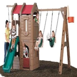 Step2 Naturally Playful Adventure Lodge Play Center -Step2 Step2 Naturally Playful Adventure Lodge Play Center Outdoor Toys Step2 Toycra 3