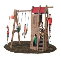 Step2 Naturally Playful Adventure Lodge Play Center -Step2 Step2 Naturally Playful Adventure Lodge Play Center Outdoor Toys Step2 Toycra 4