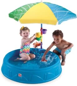 Step2 Play & Shade Pool For Toddlers | Plastic Kids Outdoor Pool, Multicolor 9 Step2 Play & Shade Pool For Toddlers | Plastic Kids Outdoor Pool, Multicolor -Step2 Step2 Play Shade Pool for Toddlers Plastic Kids Outdoor Pool Multicolor2