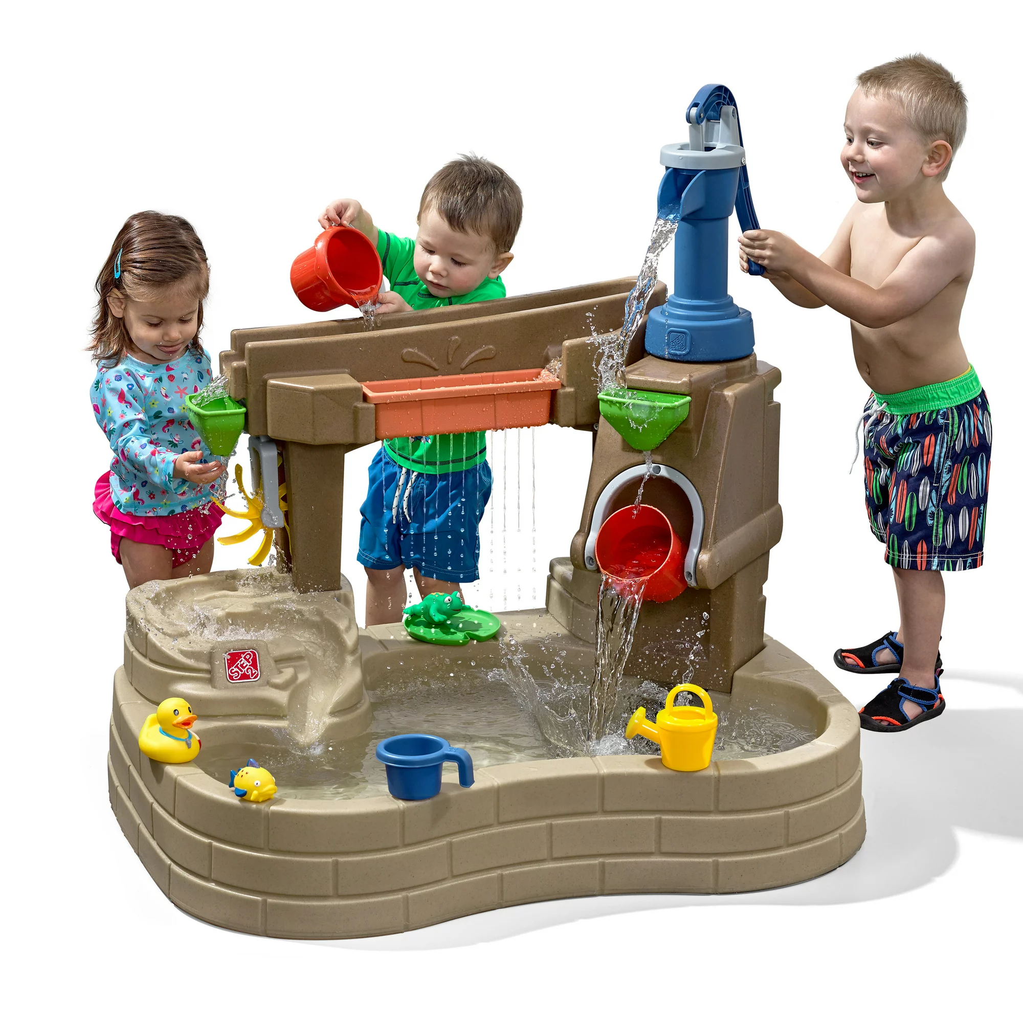 Step2 Pump & Splash Discovery Pond Water Table For Toddlers 2 Step2 Pump & Splash Discovery Pond Water Table For Toddlers - Image 2