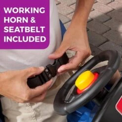 Step2 Push Around Buggy (Blue) -Step2 Step2 Push Around Buggy Blue Ride Ons Step2 Toycra 4