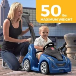 Step2 Push Around Buggy (Blue) -Step2 Step2 Push Around Buggy Blue Ride Ons Step2 Toycra 5