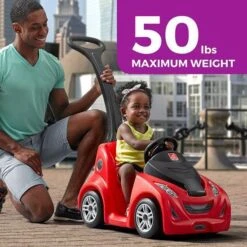 Step2 Push Around Buggy(Red) -Step2 Step2 Push Around BuggyRed Ride Ons Step2 Toycra 3