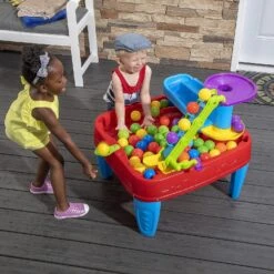 Step2 STEM Discovery -Ball Table | Wet Or Dry Water Table & Activity Table | Toddler -Ball Play Table With Play -Balls Included -Step2 Step2 STEM Discovery Ball Table Wet or Dry Water Table Activity Table Toddler Ball Play Table with Play Balls Included0