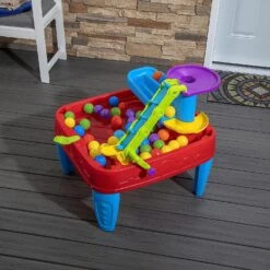 Step2 STEM Discovery -Ball Table | Wet Or Dry Water Table & Activity Table | Toddler -Ball Play Table With Play -Balls Included -Step2 Step2 STEM Discovery Ball Table Wet or Dry Water Table Activity Table Toddler Ball Play Table with Play Balls Included4