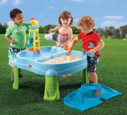 Step2 Splash N Scoop Bay Sand And Water Table, Multicolor, Deluxe Pack: Includes 7 Piece Accessory Set -Step2 Step2 Splash N Scoop Bay Sand and Water Table Multicolor Deluxe Pack Includes 7 Piece Accessory Set5