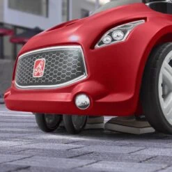 Step2 Turbo Coupe Foot-To-Floor (Red) -Step2 Step2 Turbo Coupe Foot To Floor Red Ride Ons Step2 Toycra 4