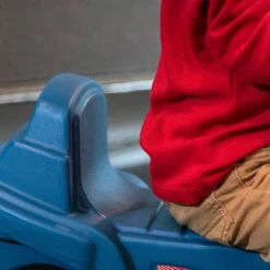 Step2 Up & Down Roller Coaster For Kids, Platinum Edition – Ride On Toy For Indoor/Outdoor Use – Compact Storage, Skill Building Toddler Toys, Gray & Blue -Step2 Step2 Up Down Roller Coaster for Kids Platinum Edition – Ride On Toy for IndoorOutdoor Use – Compact Storage Skill Building Toddler Toys4