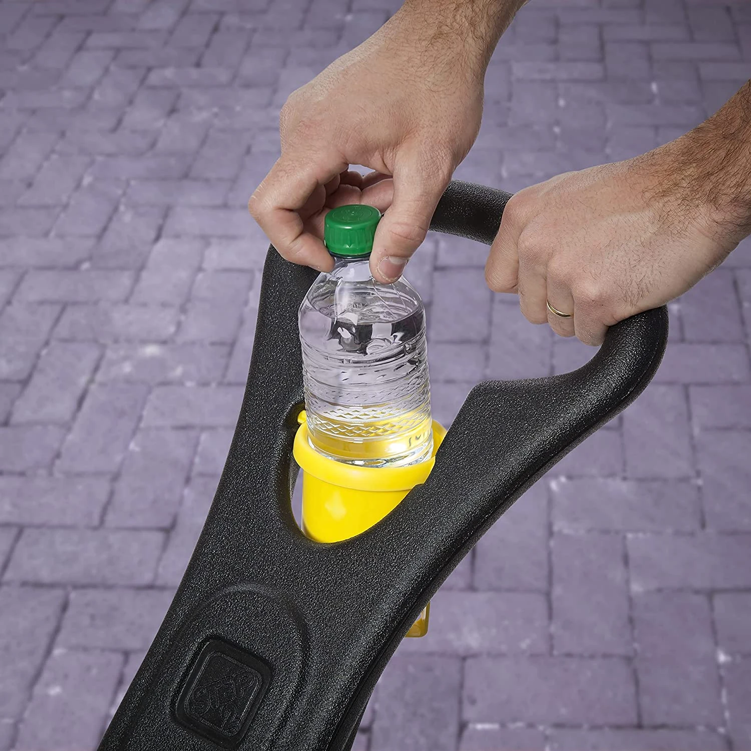 Step2 Whisper Ride Toddler Push Car, Blue – Ride On Toy With Included Seat Belt, Easy Storage And Transport, Steering Wheel For Pretend Play – Push Toy Car Makes A Great Stroller Alternative 5 Step2 Whisper Ride Toddler Push Car, Blue – Ride On Toy With Included Seat Belt, Easy Storage And Transport, Steering Wheel For Pretend Play – Push Toy Car Makes A Great Stroller Alternative - Image 5