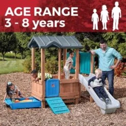 Step2 Woodland Adventure Playhouse & Slide -Step2 Step2 Woodland Adventure Playhouse Slide Outdoor Toys Step2 Toycra 3