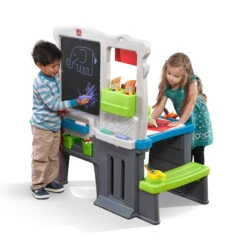 Step2 Great Creations Art Center Desk With Easel, Multi -Step2 d0c9e0c5 844c 4726 9e51 f65d63c22b3e.e2dbf83947dda247e60a140b752c9fa7