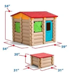 Step2 Big Builders Playhouse & More -Step2 step2 toys step2 big builders playhouse more 38912395706589
